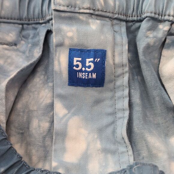 Chubbies 5.5 The Excursions Shorts Blue Tie Dye Sz Small - Picture 3 of 7